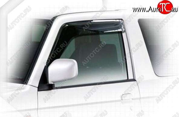 1 839 р. Дефлектора окон CA-Plastiс  Nissan Kix (2008-2012) (Classic полупрозрачный)  с доставкой в г. Вологда