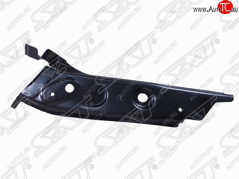 7 499 р. Левая рамка радиатора (верхняя часть) SAT Nissan Micra K12 5 дв. 2-ой рестайлинг (2007-2010) (Неокрашенная)  с доставкой в г. Вологда