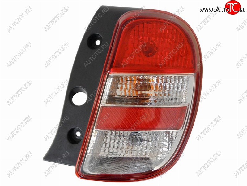659 р. Правый фонарь (до рестайлинг) SAT Nissan Micra K13 5 дв. дорестайлинг (2010-2013)  с доставкой в г. Вологда