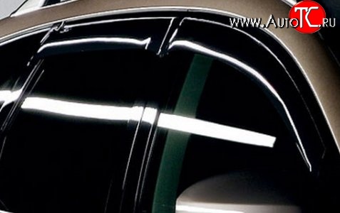 999 р. Комплект дефлекторов окон (ветровиков) 4 шт. Russtal Nissan Murano 2 Z51 дорестайлинг (2008-2011)  с доставкой в г. Вологда
