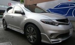 22 749 р. Комплект порогов Impul Nissan Murano 2 Z51 рестайлинг (2010-2016) (Неокрашенные)  с доставкой в г. Вологда. Увеличить фотографию 10