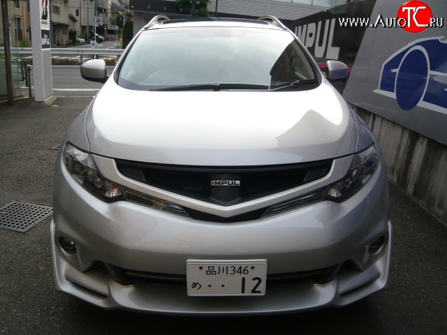 14 199 р. Решётка радиатора Impul V2 Nissan Murano 2 Z51 рестайлинг (2010-2016) (Неокрашенная)  с доставкой в г. Вологда
