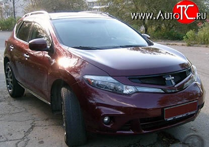 12 799 р. Решётка радиатора Impul Nissan Murano 2 Z51 рестайлинг (2010-2016) (Неокрашенная)  с доставкой в г. Вологда