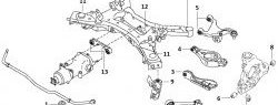 629 р. Полиуретановая втулка стабилизатора задней подвески Точка Опоры  Nissan Murano  2 Z51 - Teana  2 J32  с доставкой в г. Вологда. Увеличить фотографию 2