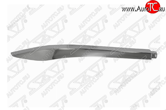 4 499 р. Левый молдинг заднего бампера SAT (хром) Nissan Murano 3 Z52 дорестайлинг (2015-2022)  с доставкой в г. Вологда