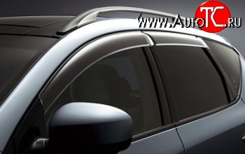 1 289 р. Дефлекторы окон (ветровики) Novline 4 шт. Nissan Murano 1 Z50 (2002-2009)  с доставкой в г. Вологда