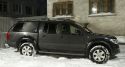 17 599 р. Накладки на колёсные арки RA (комплект) Nissan Navara 2 D40 дорестайлинг (2004-2010) (Поверхность шагрень)  с доставкой в г. Вологда. Увеличить фотографию 9
