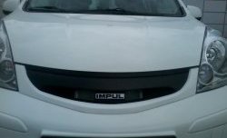 9 649 р. Решётка радиатора Impul Nissan Note 1 E11 рестайлинг (2008-2013) (Неокрашенная)  с доставкой в г. Вологда. Увеличить фотографию 2