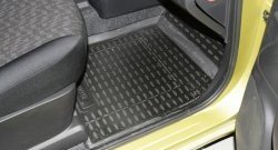 2 589 р. Коврики в салон Element 4 шт. (полиуретан) Nissan Note 1 E11 дорестайлинг (2004-2008)  с доставкой в г. Вологда. Увеличить фотографию 2