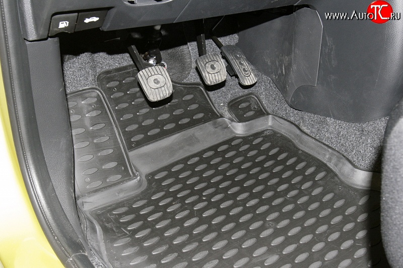 2 589 р. Коврики в салон Element 4 шт. (полиуретан) Nissan Note 1 E11 дорестайлинг (2004-2008)  с доставкой в г. Вологда