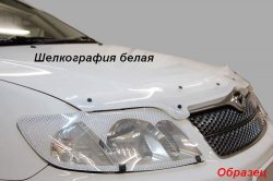 1 999 р. Дефлектор капота CA-Plastik  Nissan NV200  Euro (2009-2025) (Classic черный, Без надписи)  с доставкой в г. Вологда. Увеличить фотографию 5