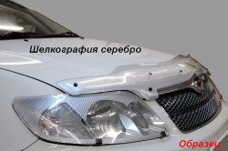 1 999 р. Дефлектор капота CA-Plastik  Nissan NV200  Euro (2009-2025) (Classic черный, Без надписи)  с доставкой в г. Вологда. Увеличить фотографию 7