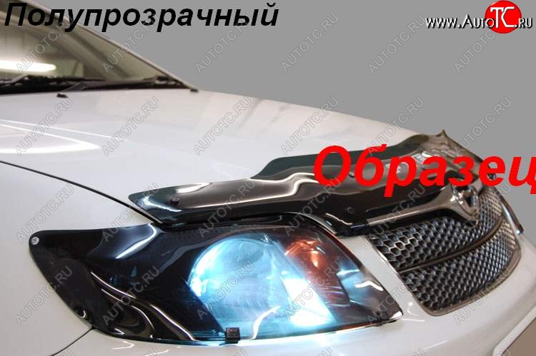 1 899 р. Защита фар CA-Plastic  Nissan Pathfinder  R51 (2004-2007) дорестайлинг (Classic черный)  с доставкой в г. Вологда