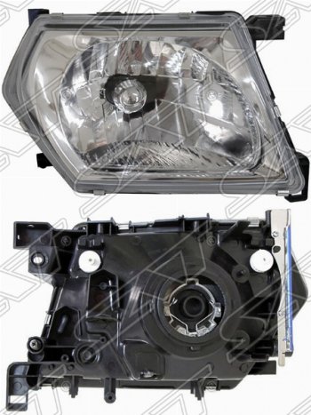 Правая фара передняя SAT (евросвет) Nissan Patrol  5 (2001-2004) Y61 1-ый рестайлинг
