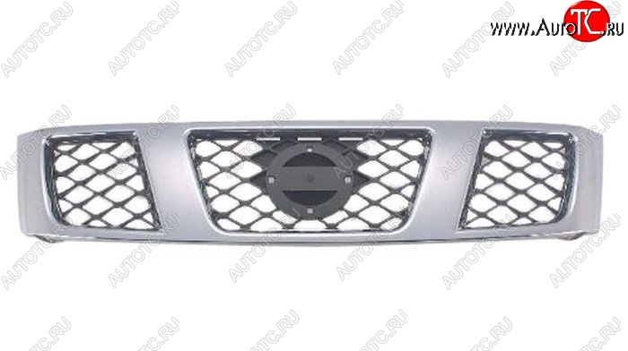 8 899 р. Решётка радиатора SAT Nissan Patrol 5 Y61 2-ой рестайлинг (2004-2010) (Неокрашенная)  с доставкой в г. Вологда