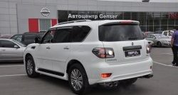 20 499 р. Накладка на заднюю дверь автомобиля Impul Nissan Patrol 6 Y62 дорестайлинг (2010-2014)  с доставкой в г. Вологда. Увеличить фотографию 2