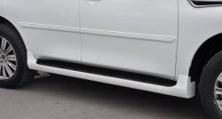 12 049 р. Молдинги (накладки на двери) Impul Nissan Patrol 6 Y62 дорестайлинг (2010-2014) (Неокрашенные)  с доставкой в г. Вологда. Увеличить фотографию 5