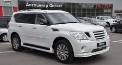 43 999 р. Комплект порогов Impul Nissan Patrol 6 Y62 дорестайлинг (2010-2014) (Неокрашенные)  с доставкой в г. Вологда. Увеличить фотографию 3