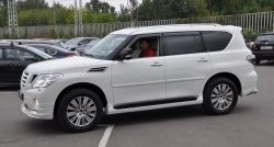 43 999 р. Комплект порогов Impul Nissan Patrol 6 Y62 дорестайлинг (2010-2014) (Неокрашенные)  с доставкой в г. Вологда. Увеличить фотографию 6