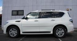 43 999 р. Комплект порогов Impul Nissan Patrol 6 Y62 дорестайлинг (2010-2014) (Неокрашенные)  с доставкой в г. Вологда. Увеличить фотографию 8