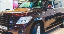 43 999 р. Комплект порогов Impul Nissan Patrol 6 Y62 дорестайлинг (2010-2014) (Неокрашенные)  с доставкой в г. Вологда. Увеличить фотографию 9