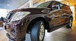 43 999 р. Комплект порогов Impul Nissan Patrol 6 Y62 дорестайлинг (2010-2014) (Неокрашенные)  с доставкой в г. Вологда. Увеличить фотографию 11