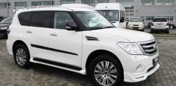 38 499 р. Решётка радиатора Impul V2 Nissan Patrol 6 Y62 дорестайлинг (2010-2014) (Неокрашенная)  с доставкой в г. Вологда. Увеличить фотографию 12