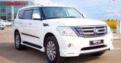 38 499 р. Решётка радиатора Impul V2 Nissan Patrol 6 Y62 дорестайлинг (2010-2014) (Неокрашенная)  с доставкой в г. Вологда. Увеличить фотографию 4