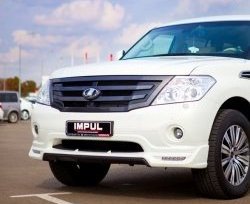 38 499 р. Решётка радиатора Impul V2 Nissan Patrol 6 Y62 дорестайлинг (2010-2014) (Неокрашенная)  с доставкой в г. Вологда. Увеличить фотографию 8