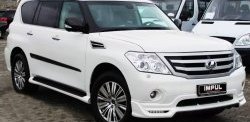 38 499 р. Решётка радиатора Impul V2 Nissan Patrol 6 Y62 дорестайлинг (2010-2014) (Неокрашенная)  с доставкой в г. Вологда. Увеличить фотографию 11