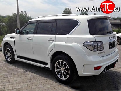 24 249 р. Спойлер Invader Style Nissan Patrol 6 Y62 дорестайлинг (2010-2014) (Неокрашенный)  с доставкой в г. Вологда