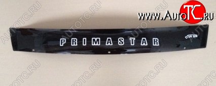 999 р. Дефлектор капота Russtal (короткий) Nissan Primastar (2002-2015)  с доставкой в г. Вологда