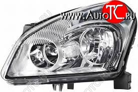 5 099 р. Фара BRIGHTROAD (с корректором, левая) Nissan Qashqai 1 дорестайлинг (2007-2010)  с доставкой в г. Вологда