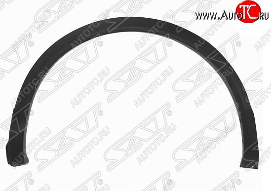 1 789 р. Левая накладка арки SAT (выпуклая, задняя) Nissan Qashqai 2 J11 дорестайлинг (2013-2019)  с доставкой в г. Вологда
