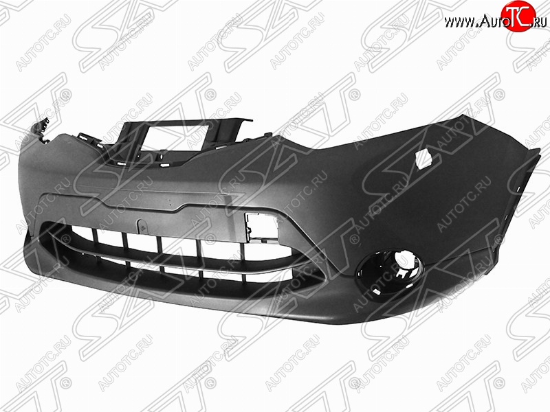 6 899 р. Передний бампер SAT Nissan Qashqai 2 J11 дорестайлинг (2013-2019) (Неокрашенный)  с доставкой в г. Вологда