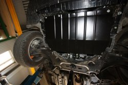 5 899 р. Защита картера двигателя (1.2, вариатор) ECO Nissan Qashqai 2 J11 рестайлинг (2017-2022)  с доставкой в г. Вологда. Увеличить фотографию 2