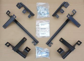 11 799 р. Подножки боковые WINBO OE Style Nissan Qashqai 2 J11 дорестайлинг (2013-2019)  с доставкой в г. Вологда. Увеличить фотографию 2