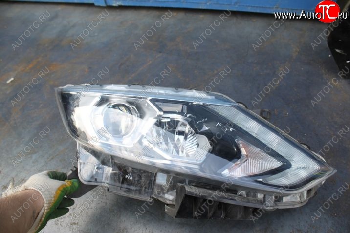9 399 р. Фара BRIGHTROAD (под корректор диодная, галоген, левая) Nissan Qashqai 2 J11 рестайлинг (2017-2022)  с доставкой в г. Вологда
