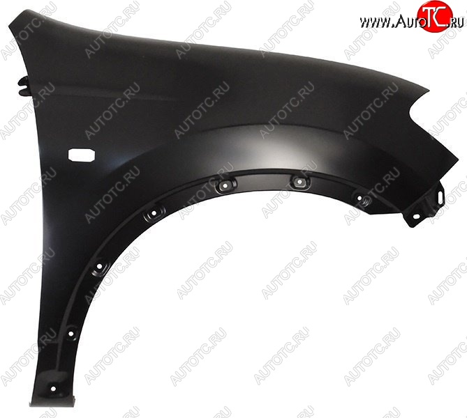 5 349 р. Правое крыло переднее SAT Nissan Qashqai 1 J10 рестайлинг (2010-2013) (Неокрашенное)  с доставкой в г. Вологда