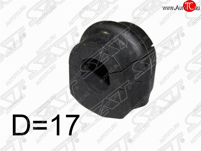 146 р. Резиновая втулка заднего стабилизатора (D=17) SAT  Nissan Serena  2 (2001-2005)  с доставкой в г. Вологда