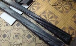 3 749 р. Пороги накладки Uni V10 (составные, максимальная длина 2200 мм) Subaru Traviq (2001-2005)  с доставкой в г. Вологда. Увеличить фотографию 3