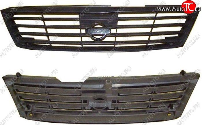 729 р. Решётка радиатора SAT Nissan Sunny N14 (1990-1998) (Неокрашенная)  с доставкой в г. Вологда