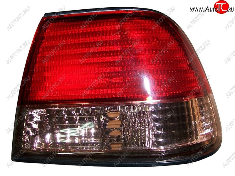 4 099 р. Правый фонарь (внешний/розовая полоса) SAT Nissan Sunny B15 (1998-2004)  с доставкой в г. Вологда