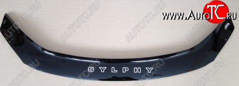 999 р. Дефлектор капота Russtal Nissan Sylphy (2014-2025)  с доставкой в г. Вологда