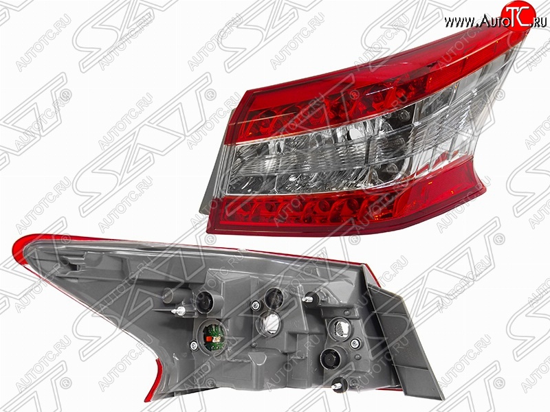 4 199 р. Правый фонарь (внешний/диодный) SAT Nissan Sylphy (2014-2025)  с доставкой в г. Вологда
