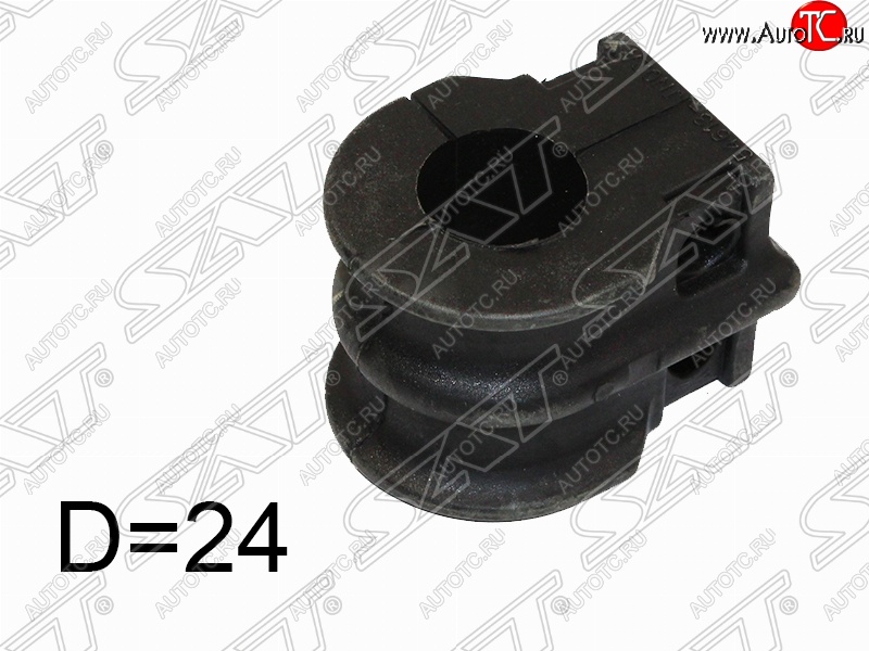 319 р. Резиновая втулка переднего стабилизатора (D=24) SAT Nissan Teana 2 J32 дорестайлинг (2008-2011)  с доставкой в г. Вологда