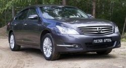 999 р. Реснички на фары RA Nissan Teana 2 J32 рестайлинг (2011-2014) (Неокрашенные)  с доставкой в г. Вологда. Увеличить фотографию 3