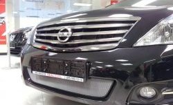 1 539 р. Сетка на бампер Russtal (хром) Nissan Teana 2 J32 дорестайлинг (2008-2011)  с доставкой в г. Вологда. Увеличить фотографию 2