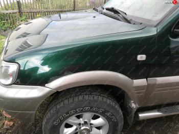 6 449 р. Левое переднее пластиковое крыло (левый руль) Стандарт Nissan Terrano2 R20 2-ой рестайлинг (1999-2006)  с доставкой в г. Вологда. Увеличить фотографию 2