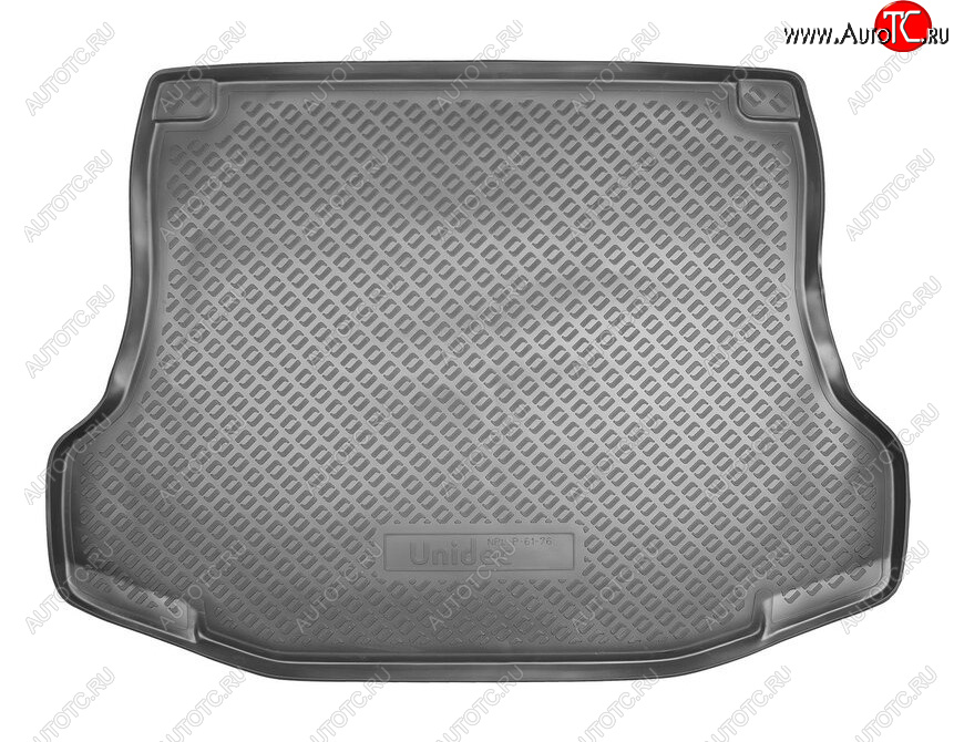 1 749 р. Коврик в багажник Norplast Unidec Nissan Tiida 1 седан C11 рестайлинг (2010-2014) (Цвет: черный)  с доставкой в г. Вологда
